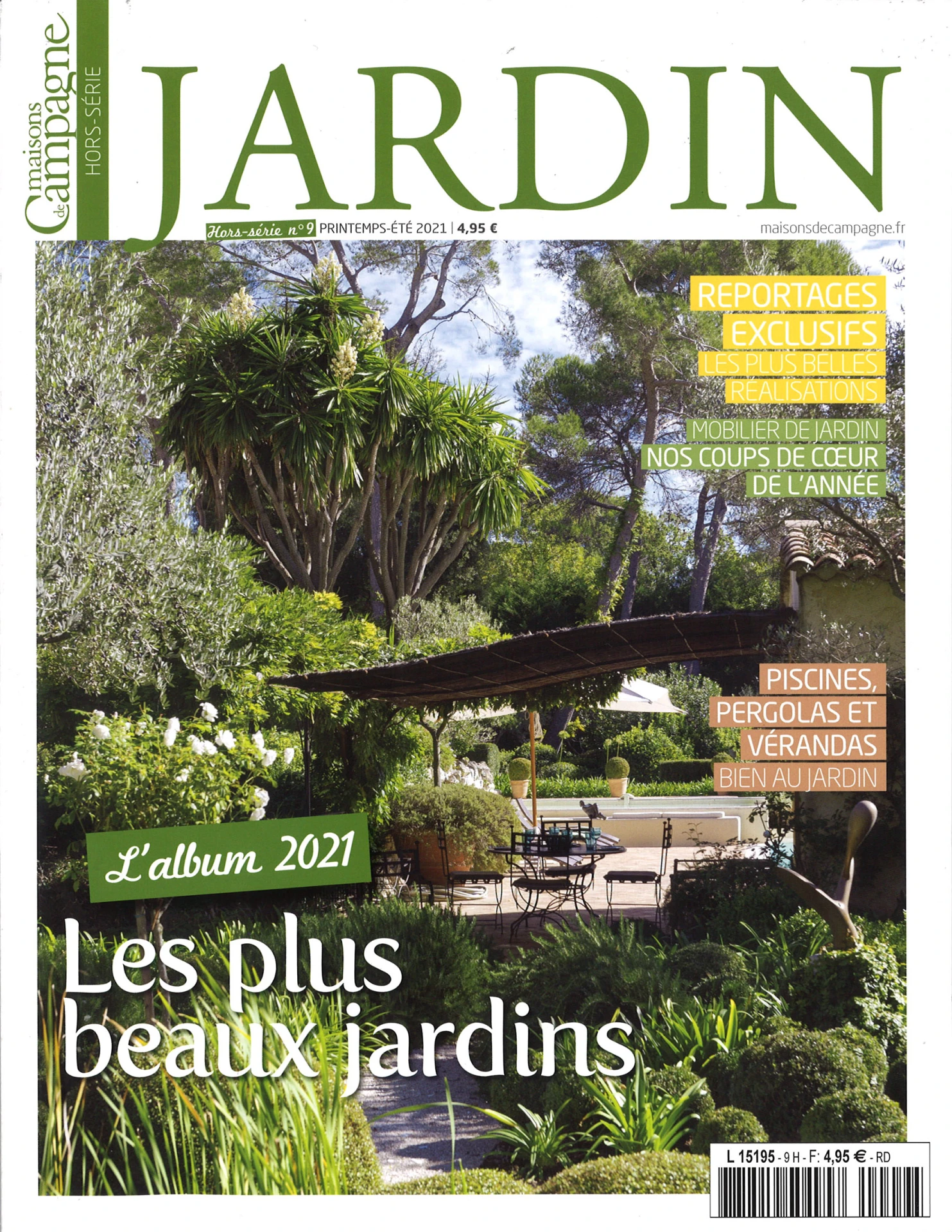 Les plus beaux jardins l'album 2021