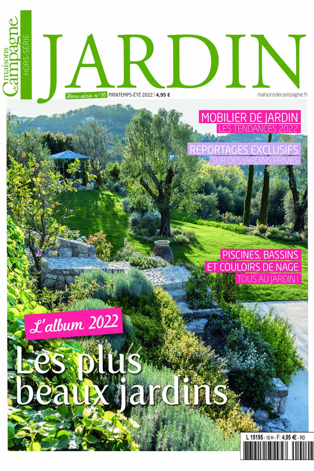 Les plus beaux jardins album 2022