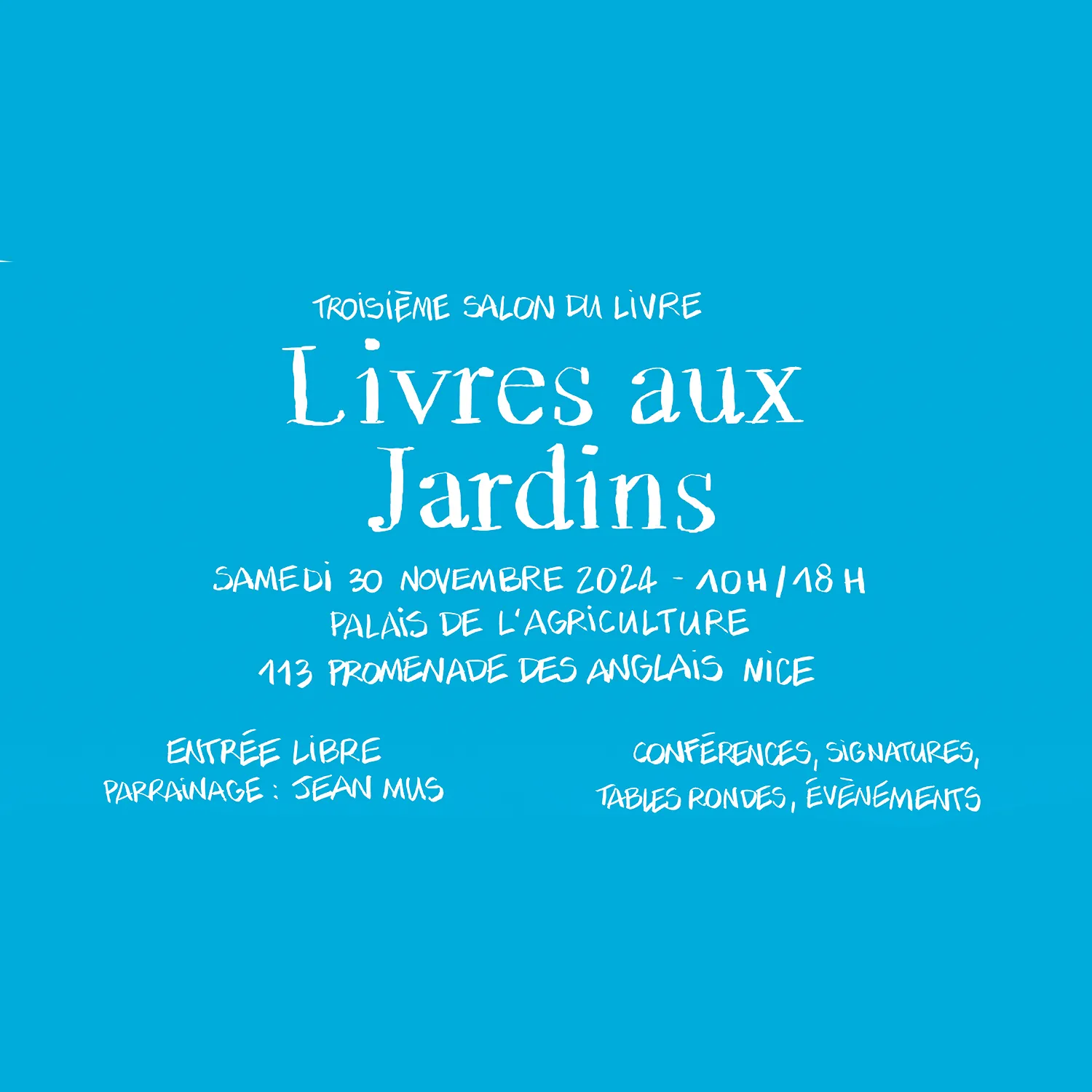 Salon Livres au Jardin